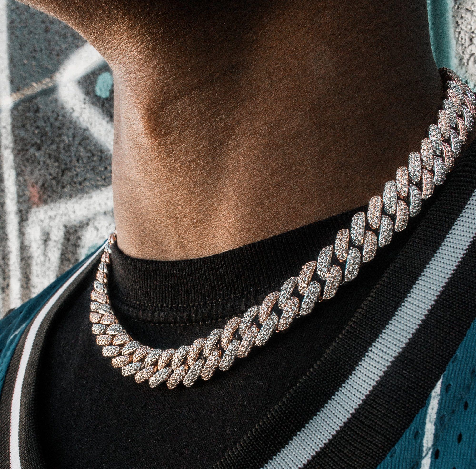 Diamond Cuban Link Chain 12mm - Image 13
