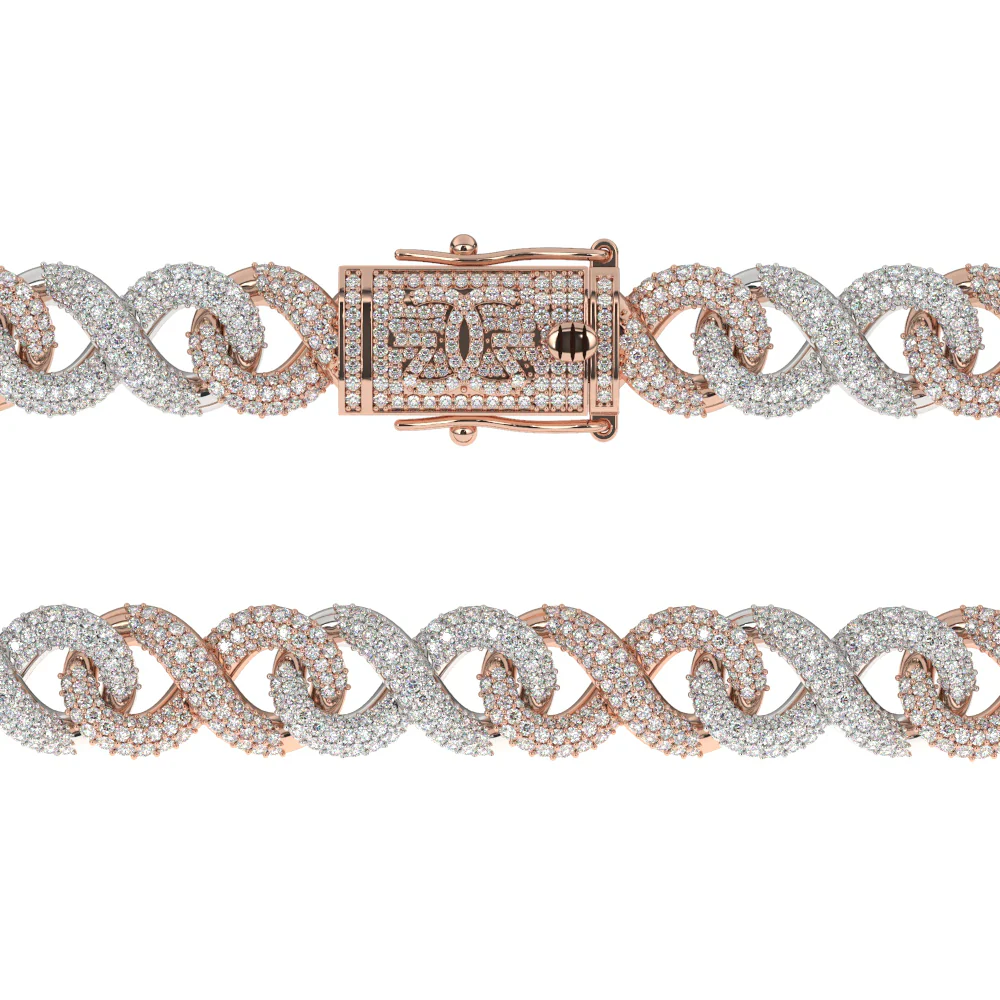 Diamond Infinity Chain 12mm - Image 14