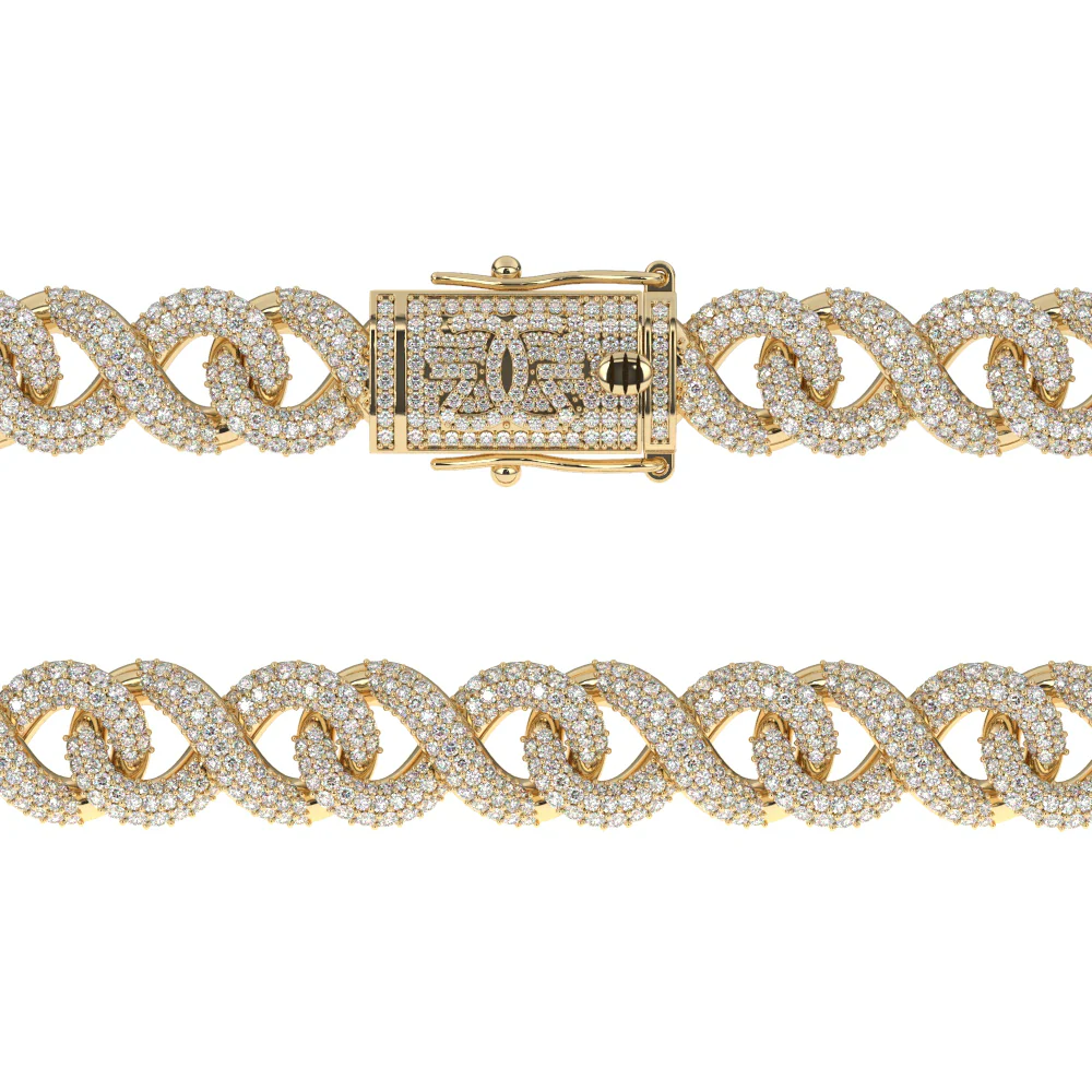 Diamond Infinity Chain 12mm - Image 15