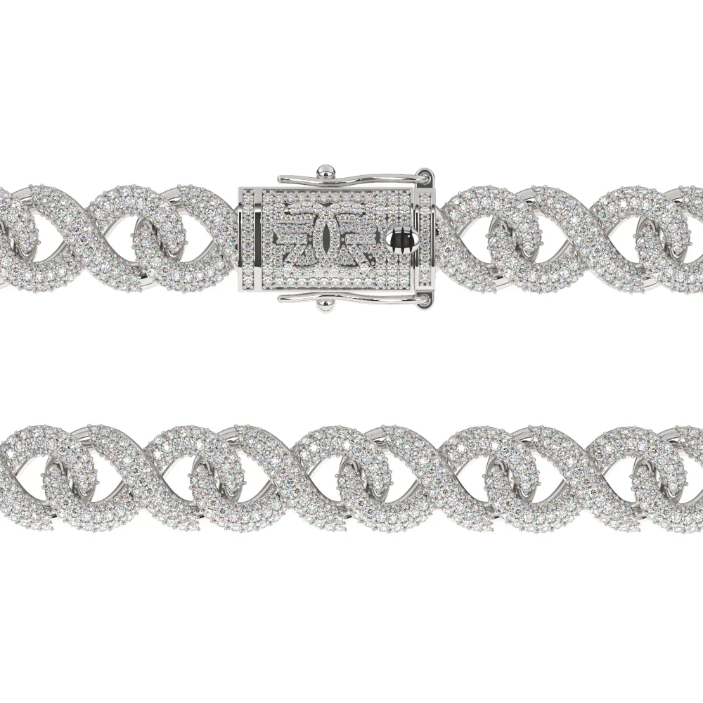 Diamond Infinity Chain 12mm - Image 16