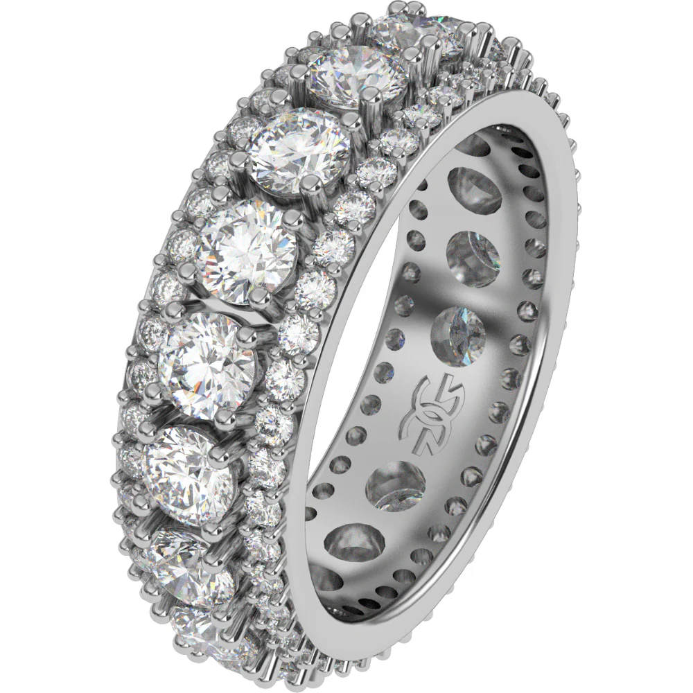 Diamond King Eternity Ring - Image 3