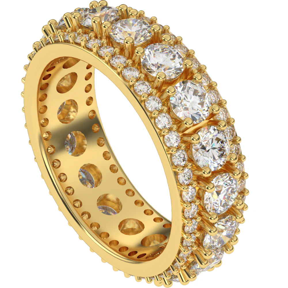 Diamond King Eternity Ring - Image 5