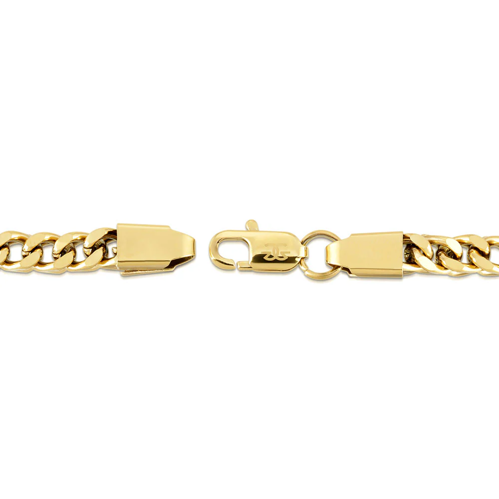 Gold Franco Box Chain 6mm - Image 3