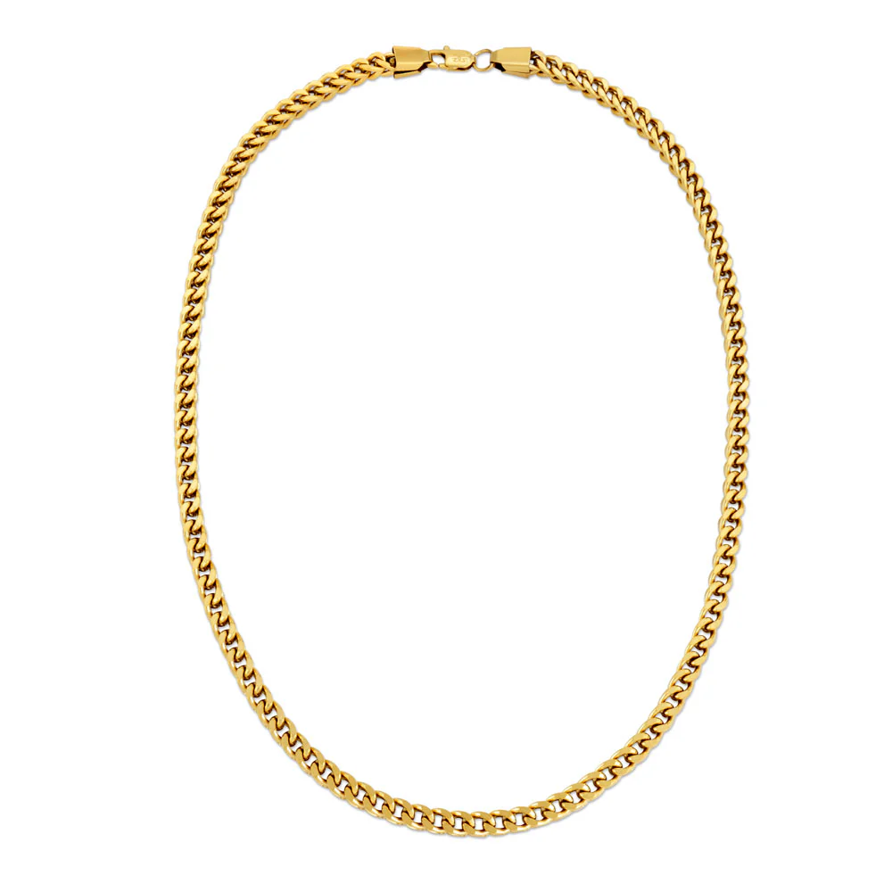 Gold Franco Box Chain 6mm - Image 4