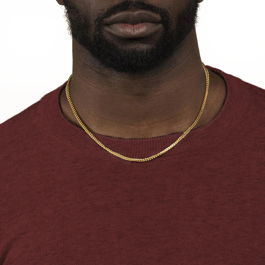 Gold Franco Chain 2.5mm - Image 6
