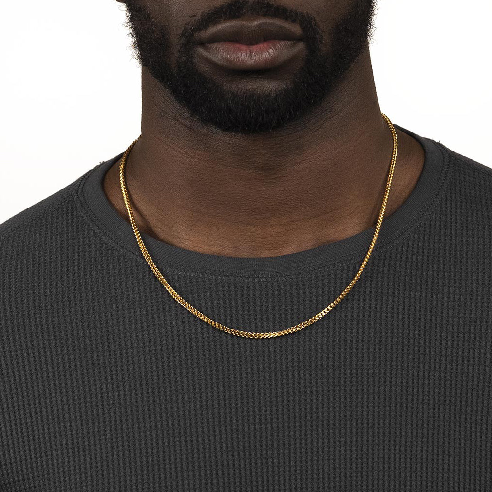 Gold Franco Chain 2.5mm - Image 9