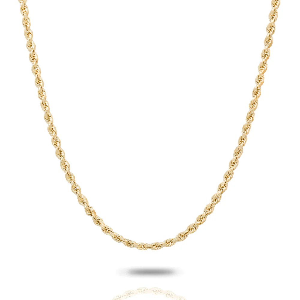 Gold Rope Chain 2.5mm - Image 5