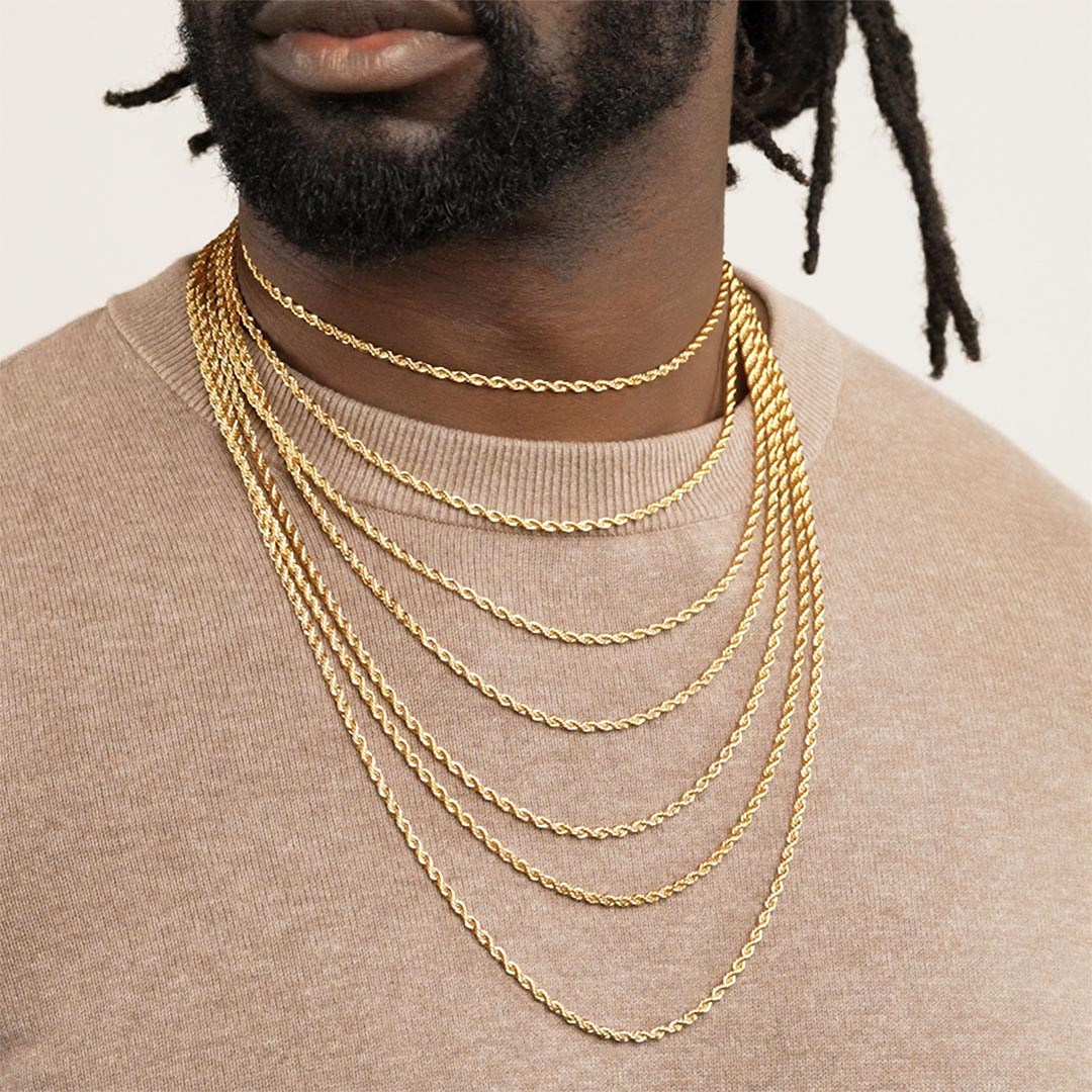 Gold Rope Chain 2.5mm - Image 6