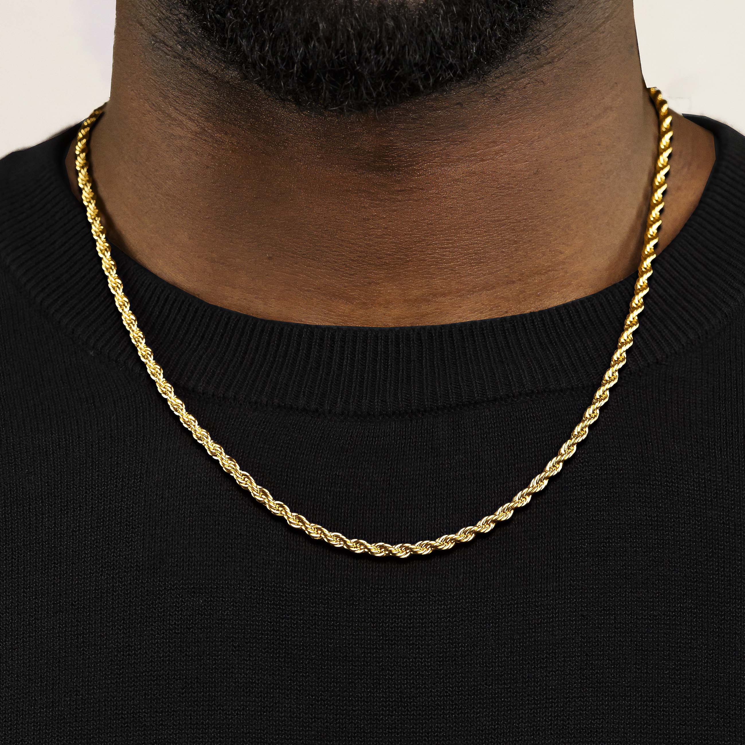 Gold Rope Chain 4mm - Image 11