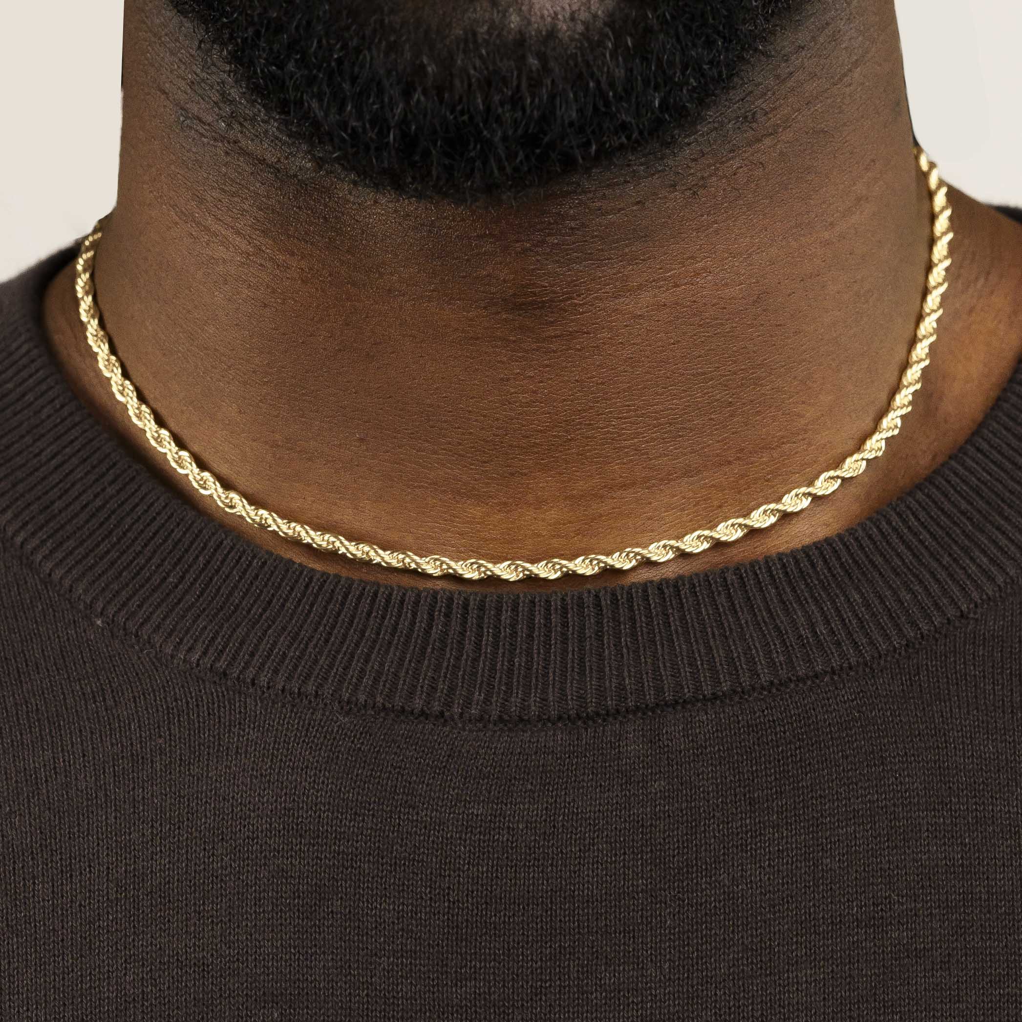 Gold Rope Chain 4mm - Image 12