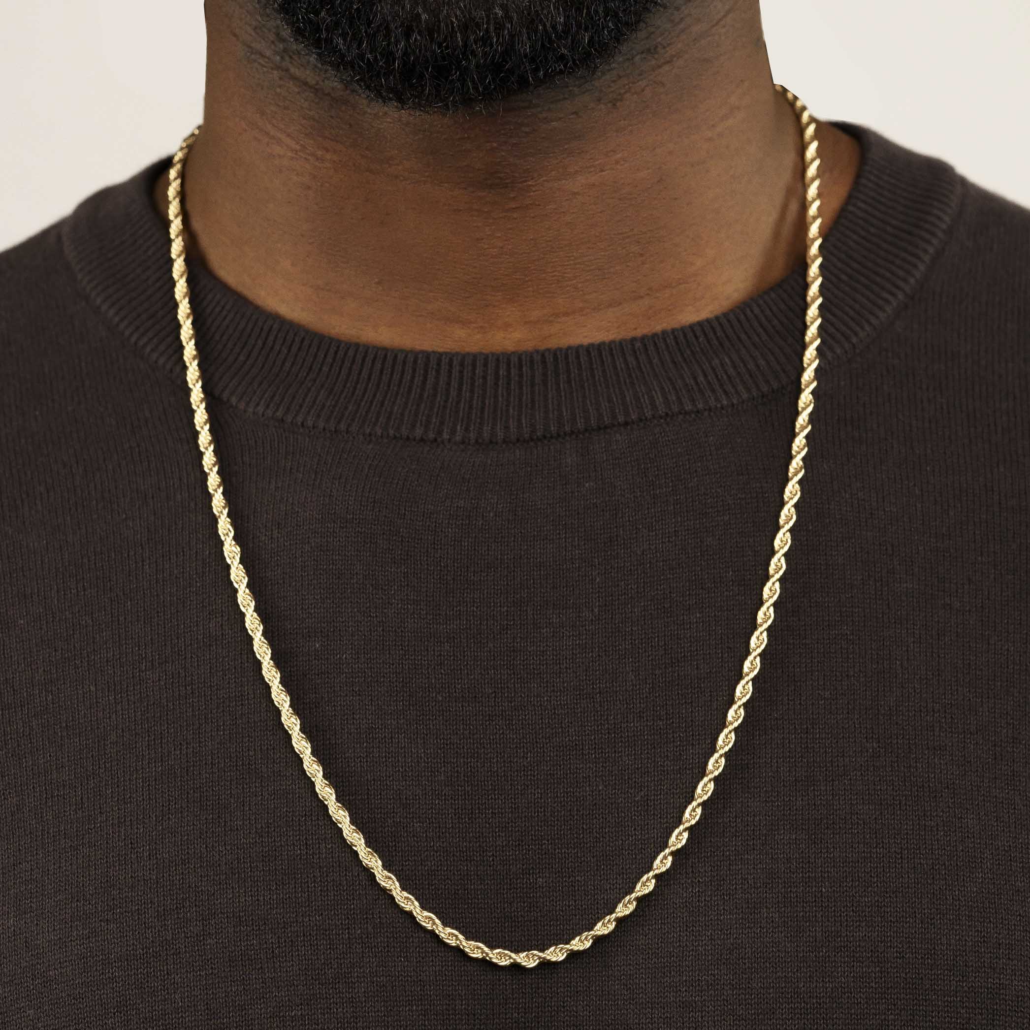 Gold Rope Chain 4mm - Image 14