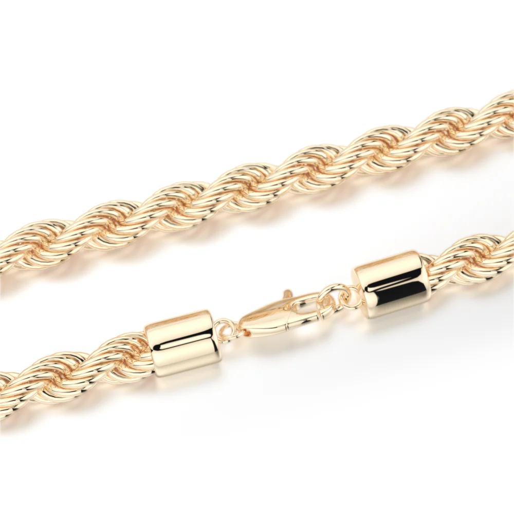 Gold Rope Chain 4mm - Image 5