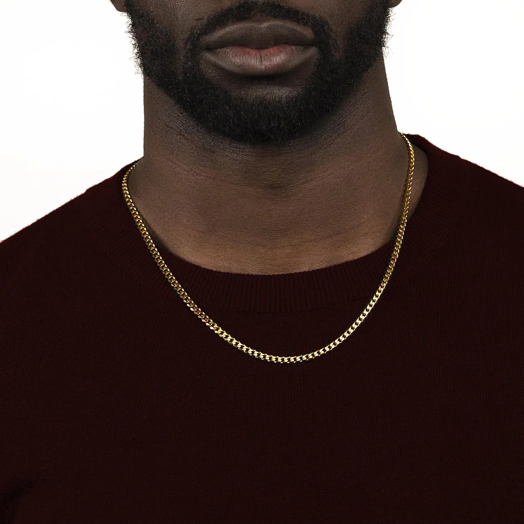 Micro Cuban Link Chain 4mm - Image 3