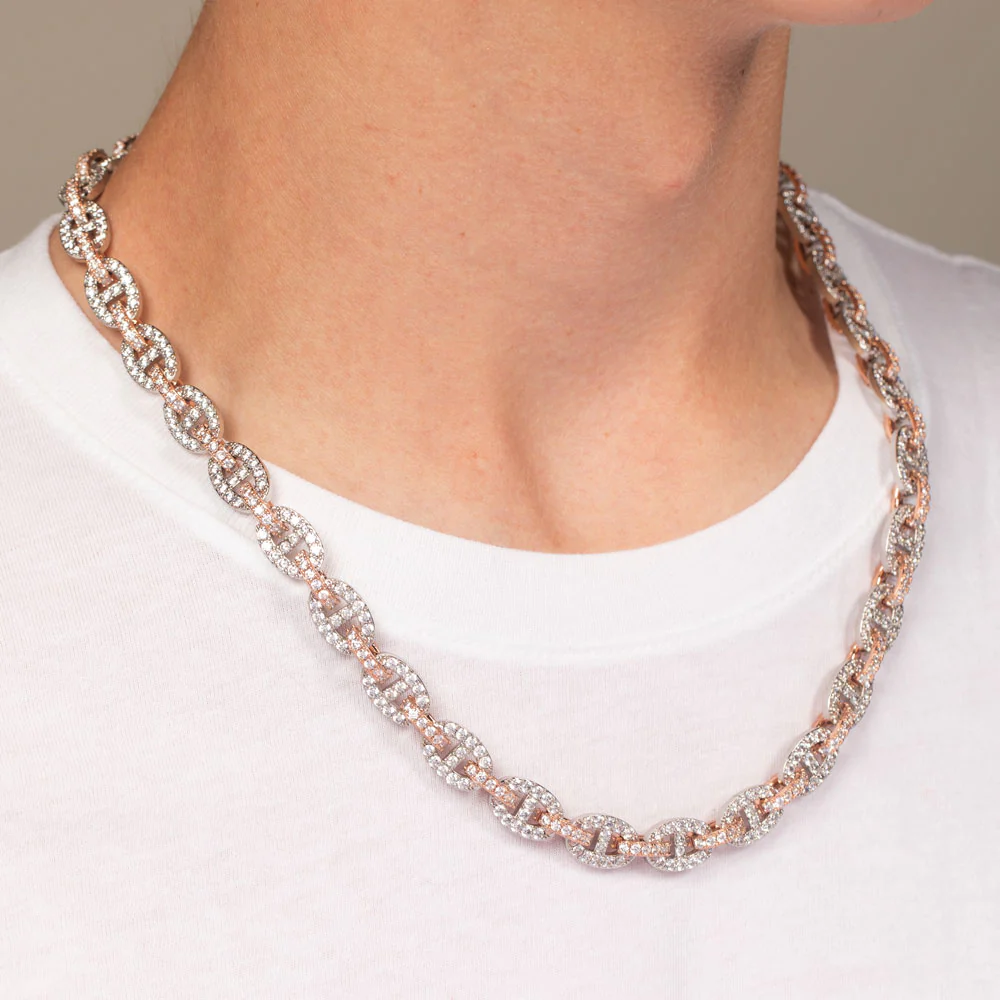 Micro Diamond Mariner Chain 10mm - Image 6