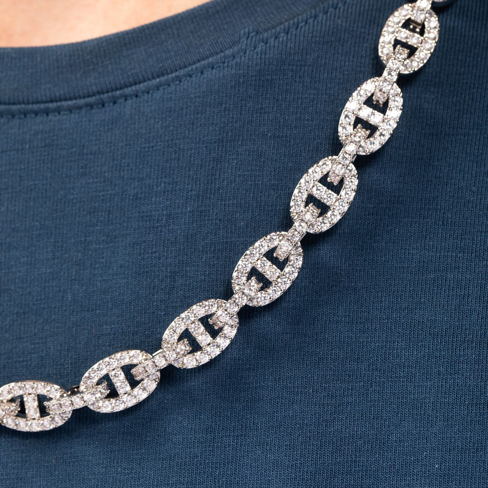 Micro Diamond Mariner Chain 10mm - Image 7