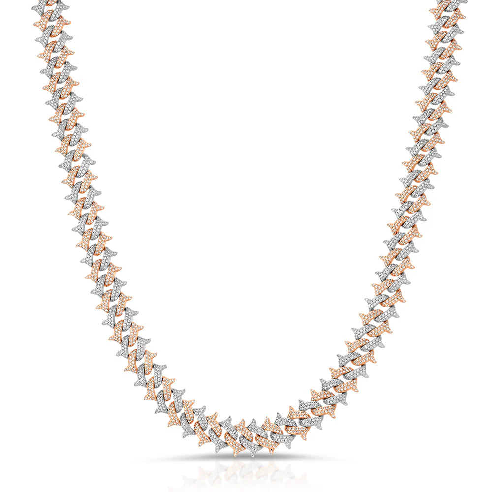 Spiked Diamond Cuban Chain - Image 6