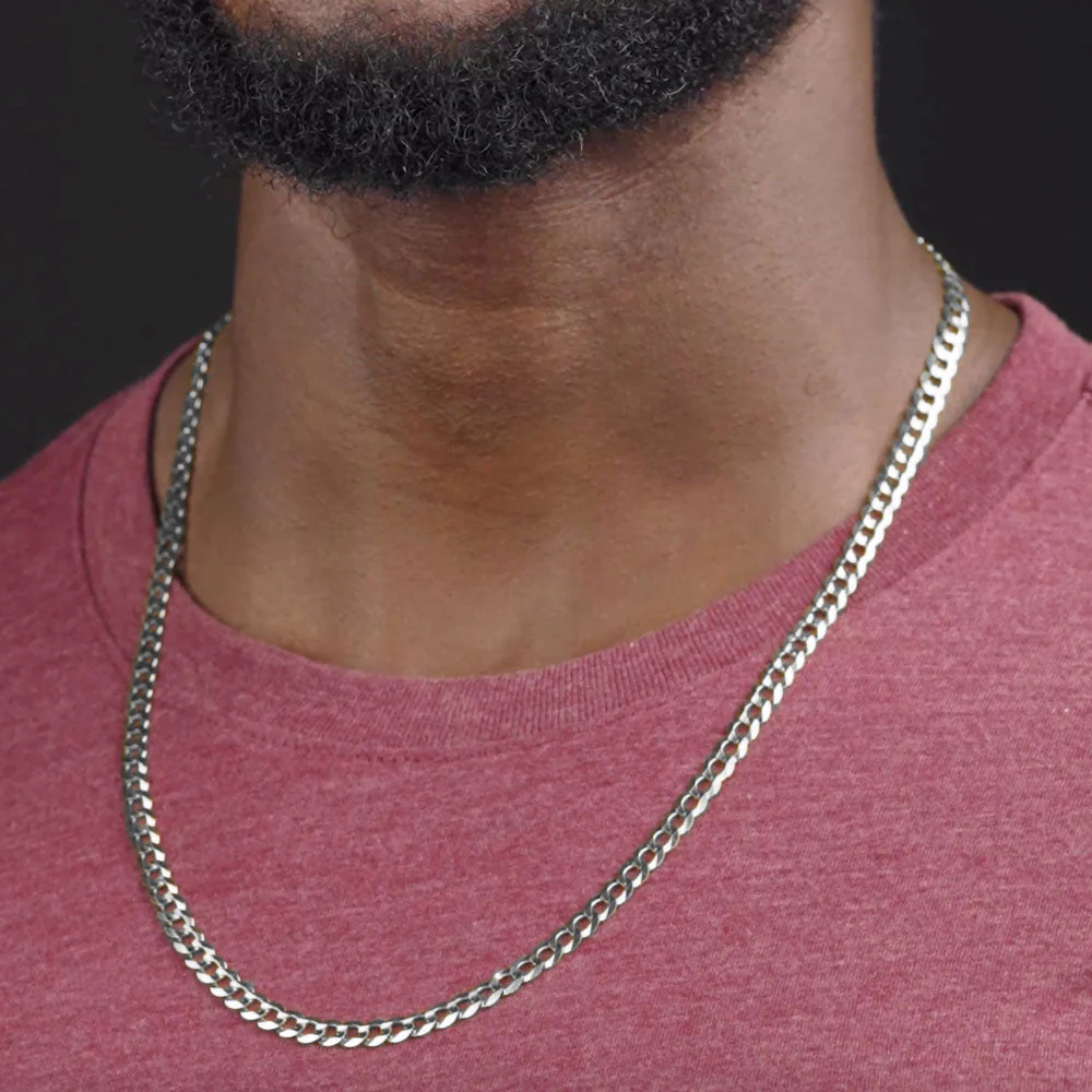 Vermeil Curb Cuban Link Chain - Image 23