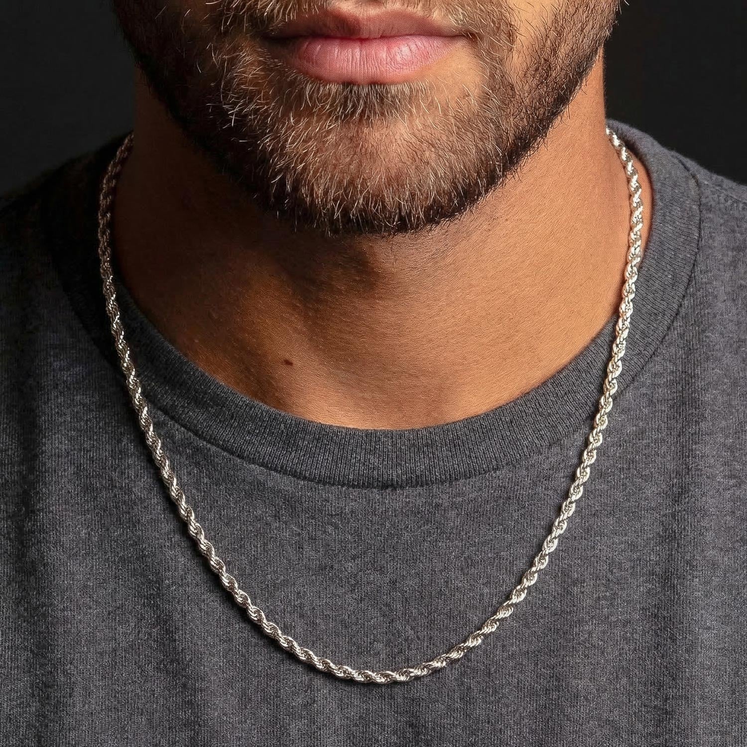 14k Gold Italian Vermeil Rope Chain - Image 18